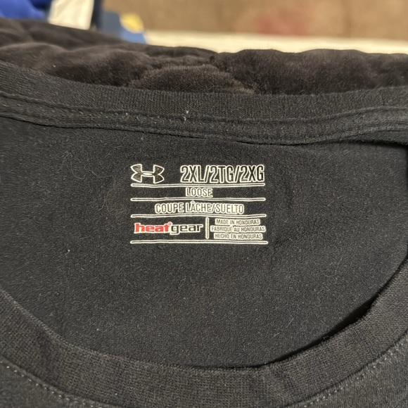 Under Armour, black and camo united T-shirt size XXL. - Picture 3 of 5